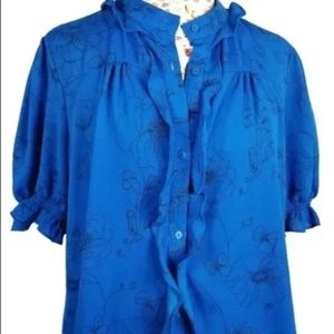 Worthington Ruffle Blouse